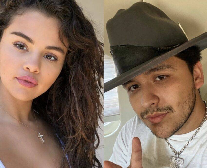 Christian Nodal podría cantar con Selena Gomez y Drake Bell 